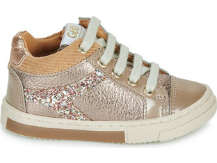 GBB Παιδικά Sneakers Μποτάκια Ροζ Χρυσά AM619-18