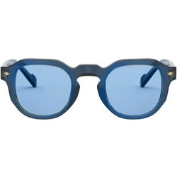 Vogue VO5330S 2760/7 Ανδρικά Γυαλιά Ηλίου Τετράγωνα Κοκάλινα Μπλε με Μπλε Φακό