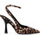 Envie Shoes Γόβες Slingback Δερμάτινες με Λεπτό Ψηλό Τακούνι Καφέ E02-22081-97
