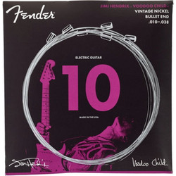 Fender Hendrix Voodoo Child BU Σετ 6 Χορδές Ηλεκτρικής Κιθάρας Pure Nickel 10-38" Hard Tension