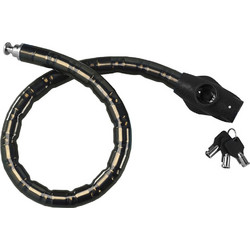 Lampa 6537.0 Αντικλεπτική Κουλούρα Μηχανής 80cm 23mm Μαύρη