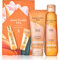 Sanctuary Spa Signature Essentials Shower Gel 150ml + Body Peeling 100ml