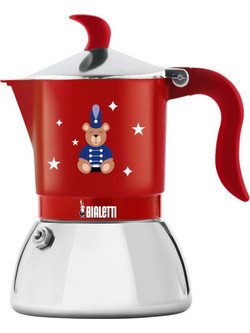 Bialetti Fiammetta Μπρίκι Espresso 2Cups Κόκκινο