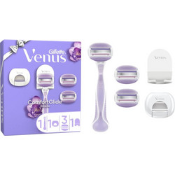 Gillette Venus ComfortGlide Breeze Γυναικείο Ξυραφάκι με Ανταλλακτικές Κεφαλές με 3 Λεπίδες & Λιπαντική Ταινία 3τμχ