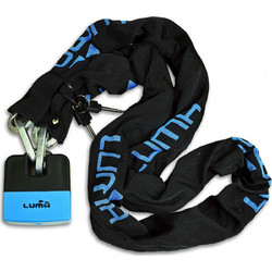 Luma Enduro 2870 Αντικλεπτική Αλυσίδα Μηχανής με Κλειδαριά Μαύρη Μπλε