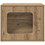 vidaXL Ξύλινo Σπιτάκι Γάτας 51x30x42cm Εκρού 8000652