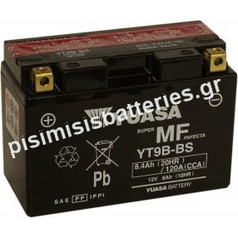 Spark Battery Μπαταρία Μοτοσυκλέτας YT9B-BS 8Ah
