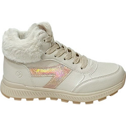 Safety Jogger Παιδικά Μποτάκια Μπεζ Χρυσά με Γούνα SJ616548
