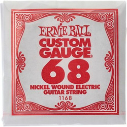 Ernie Ball 1168 Σετ 6 Χορδές Ηλεκτρικής Κιθάρας Nickel Plated Steel 68"
