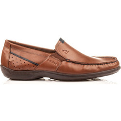 Boxer Ανδρικά Μοκασίνια Loafers Δερμάτινα Καφέ 15372-15-019