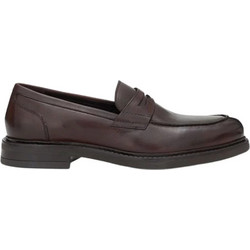 Philippe Lang Ανδρικά Μοκασίνια Loafers Δερμάτινα Καφέ 7118418