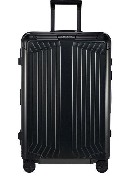 Samsonite Lite-Box 122706-1041 Βαλίτσα Μεσαία 69x47x27cm με 4 Ρόδες Μαύρη