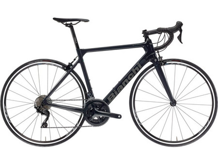 Bianchi Sprint Carbon 105 Ποδήλατο Δρόμου 28" Carbon με 22 Ταχύτητες και Δισκόφρενα Μαύρο