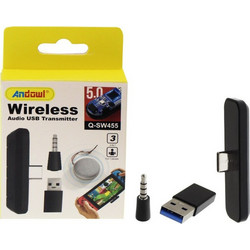 Andowl Q-SW455 Bluetooth 5.0 Audio Receiver USB-C