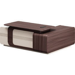 HomeMarkt PRESIDENT Γωνιακό Επαγγελματικό Γραφείο Ξύλινο 200x160x76cm HM2147L