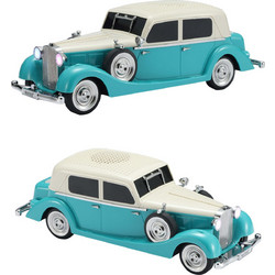 Wster WS-1934 Car Ηχείο Bluetooth 10W με Ραδιόφωνο Μπεζ Γαλάζιο