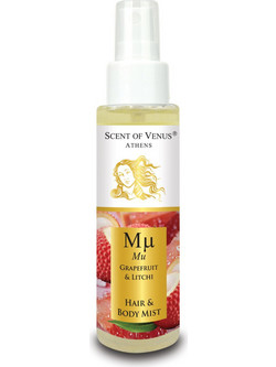 Venus Secrets Grapefruit & Litchi Hair & Body Mist 100ml