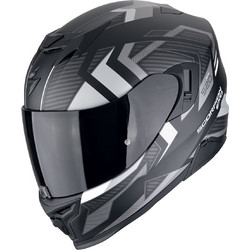 Scorpion Exo 520 Evo Air Sensus Black Silver Κράνος Μηχανής Full Face