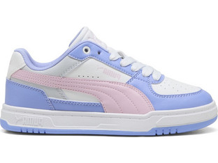 Puma Caven III Παιδικά Sneakers Λευκά Λιλά Ροζ 406889-03