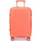 Amber AM1017 Βαλίτσα Μεγάλη 75x48x30cm με 4 Ρόδες Κοραλί