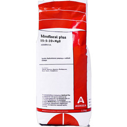 Agroza Idrofloral Plus Κρυσταλλικό Λίπασμα 15-5-30 2.5kg