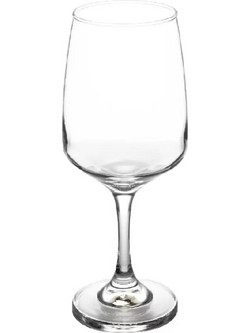 Cristar Ποτήρι Κρασιού Γυάλινo Κολωνάτο Trentino 371ml 0801619