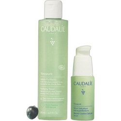 Caudalie Vinopure Blemish Control Salicylic Serum 30ml + Purifying Toner 200ml