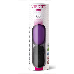 Virgite G6 Vibrating Egg Δονητής Egg για Ζευγάρια με Τηλεχειριστήριο Μωβ