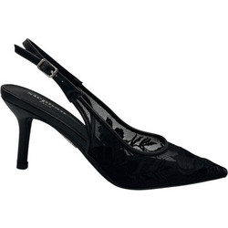 Elenross Γόβες Slingback με Τακούνι Στιλέτο Μαύρες GS10150W