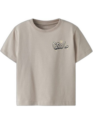 Name It Παιδικό T-Shirt Κοντομάνικο Εκρού 13253977