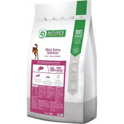 Nature's Protection Adult Small Breeds Mini with Extra Salmon 7.5kg