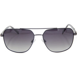 Invu IB12611 A Ανδρικά Γυαλιά Ηλίου Aviator Μεταλλικά Μαύρα με Μαύρο Φακό