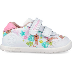 Biomecanics Παιδικά Sneakers Λευκά Γαλάζια Ροζ 262156-A050