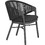 HomeMarkt Xantion Πολυθρόνα Κήπου Αλουμινίου Γκρι HM6472.01