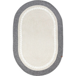 Ανατόλια Jut Χαλί Οβάλ 120x180cm 202 Grey Stone