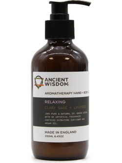 Ancient Wisdom Clary Sage & Lavender Ενυδατική Lotion Σώματος 250ml