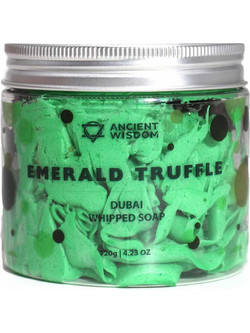 Ancient Wisdom Emerald Truffle Dubai Whipped Cream Soap 120gr