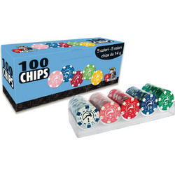 Modiano 100 Αριθμημένες Μάρκες Poker 306639