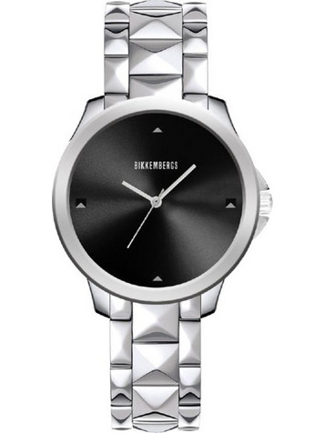 Bikkembergs Γυναικείο Ρολόι με Ασημί Μεταλλικό Μπρασελέ BKA68
