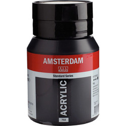 Royal Talens Amsterdam 702 Lamp Black Ακρυλικό Χρώμα Ζωγραφικής 500ml