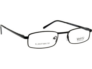 Valerio FL895/F MBK Ανδρικός Σκελετός Γυαλιών Οράσεως Μεταλλικός Μαύρος