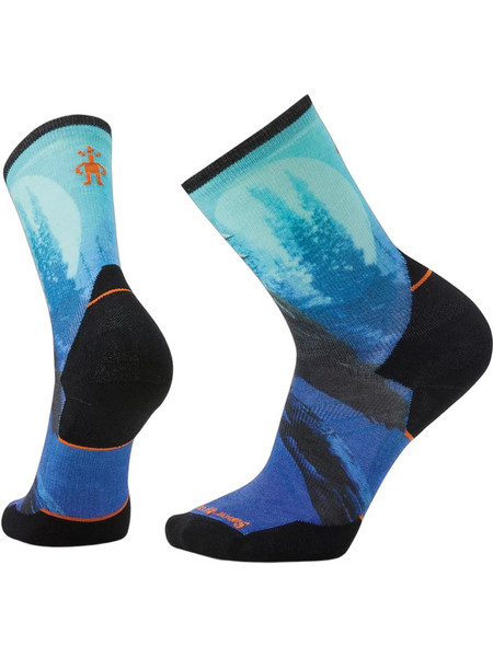 Smartwool Athlete Edition Run Ανδρικές Κάλτσες Ψηλές με Σχέδια Πολύχρωμες SW001789B251