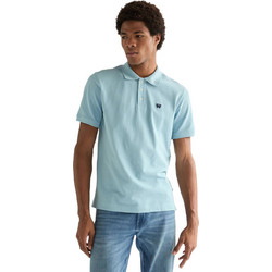 Wrangler Ανδρική Μπλούζα Polo Κοντομάνικη Γαλάζια 112378001