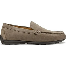 Geox Spherica A Ανδρικά Μοκασίνια Loafers Καστόρινα Λευκά U55HYA00022C1018
