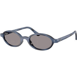 Ray-Ban RB4472 6855 Γυναικεία Γυαλιά Ηλίου Οβάλ Κοκάλινα Μπλε με Μαύρο Φακό