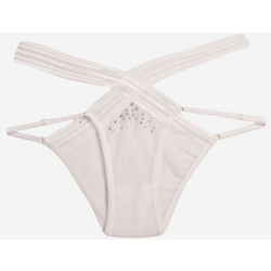 Cottonhill Romance Γυναικείο Sexy Slip με Δαντέλα Λευκό CH0185