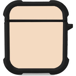 Sonique ColorBloc Series Θήκη Σιλικόνης για Apple AirPods 1 / 2 Μπεζ