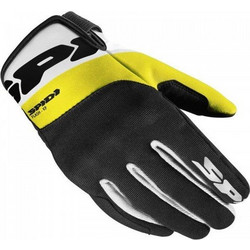 Spidi Flash-KP Black White Fluo Yellow