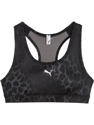 Puma Keeps Αθλητικό Μπουστάκι με Μέτρια Στήριξη & Αφαιρούμενη Ενίσχυση Ανθρακί 528511-01
