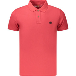 Timberland Ανδρική Μπλούζα Polo Κοντομάνικη Κοραλί TB0A2BS1-N96